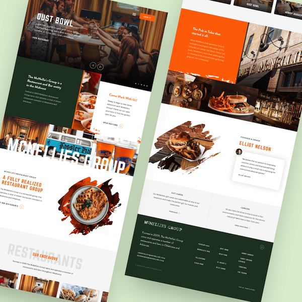 E-commerce website design with conversion-focused layout and user experience